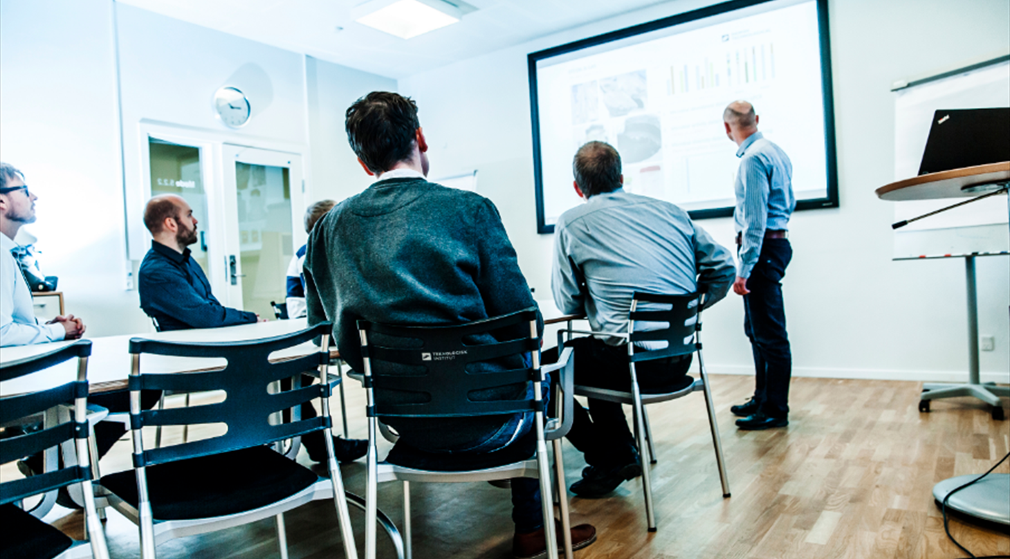 Illustration af opl�g. Billedet er taget hos DTI i Aarhus.